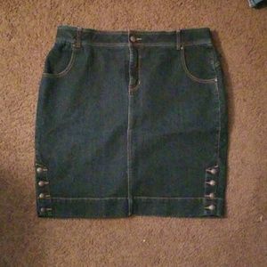 Jean skirt